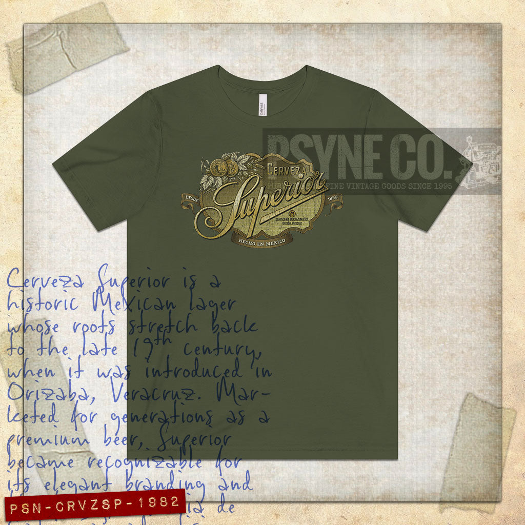 Cerveza Superior 1982 Vintage Men's T-Shirt