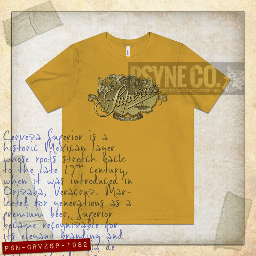 Cerveza Superior 1982 Vintage Men's T-Shirt