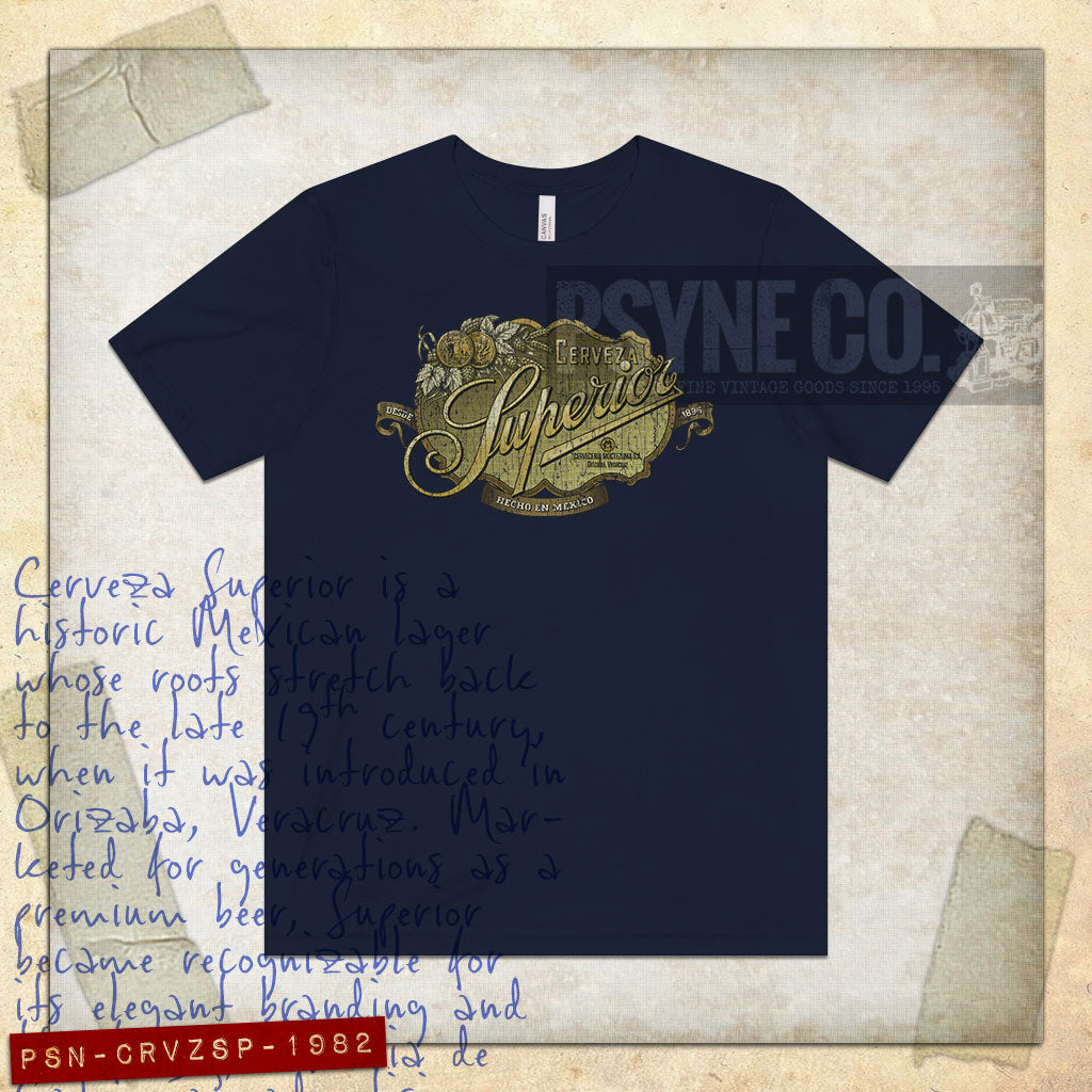 Cerveza Superior 1982 Vintage Men's T-Shirt