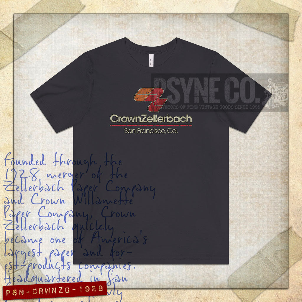 Crown Zellerbach 1928 Vintage Men's T-Shirt