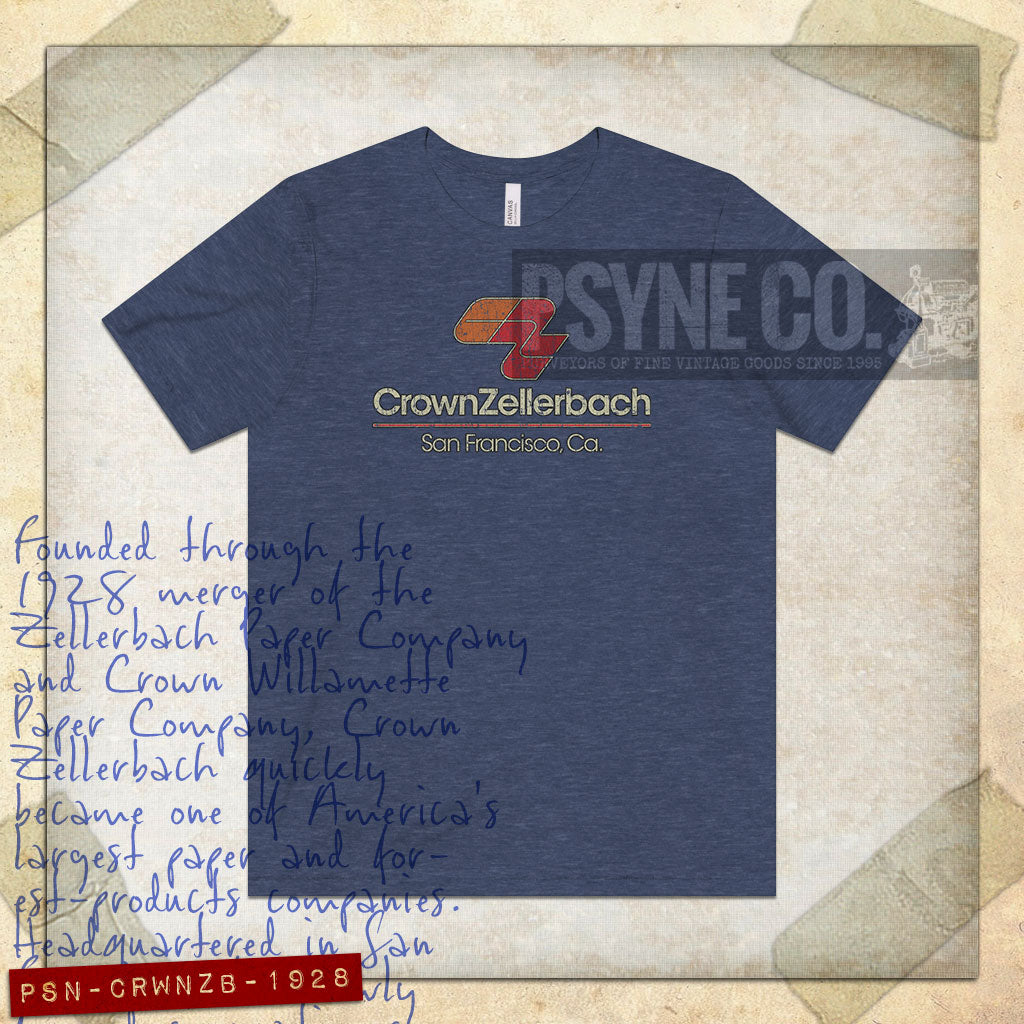 Crown Zellerbach 1928 Vintage Men's T-Shirt