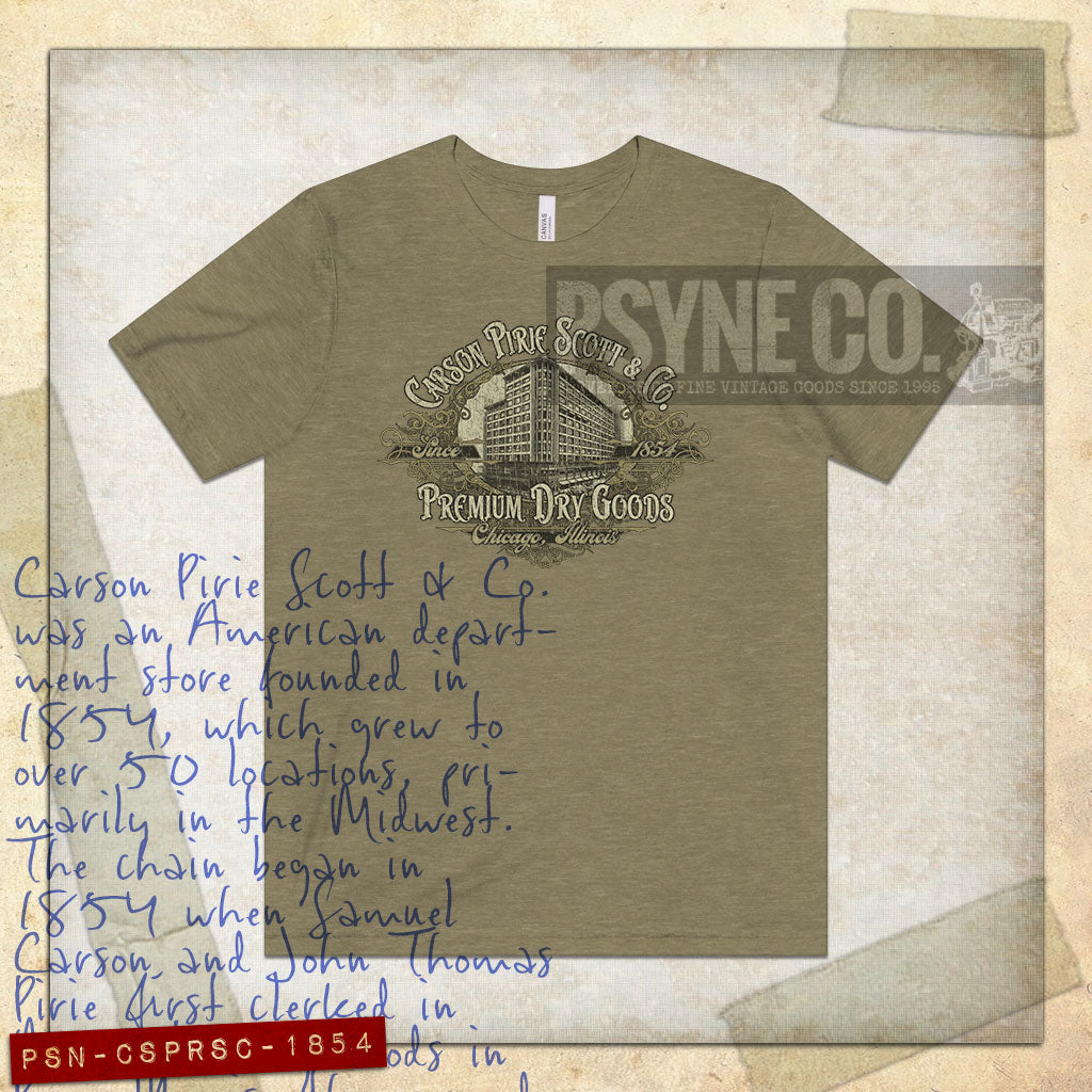 Carson Pirie Scott & Co. 1854 Vintage Men's T-Shirt
