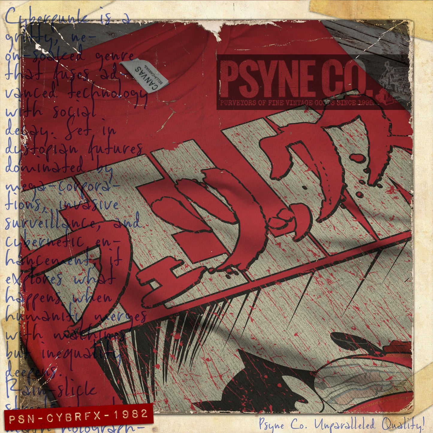 Cyberfelix 1982 Vintage Men's T-Shirt