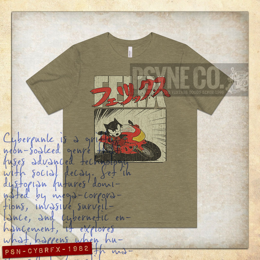 Cyberfelix 1982 Vintage Men's T-Shirt