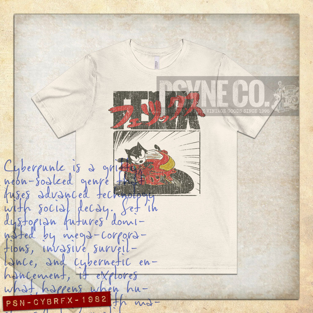 Cyberfelix 1982 Vintage Men's T-Shirt