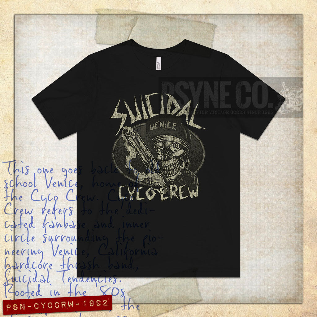 Cyco Crew 1992 Vintage Men's T-Shirt