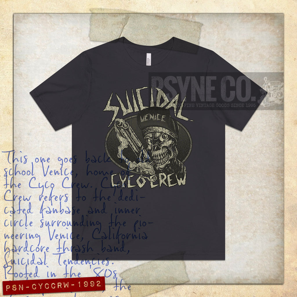 Cyco Crew 1992 Vintage Men's T-Shirt