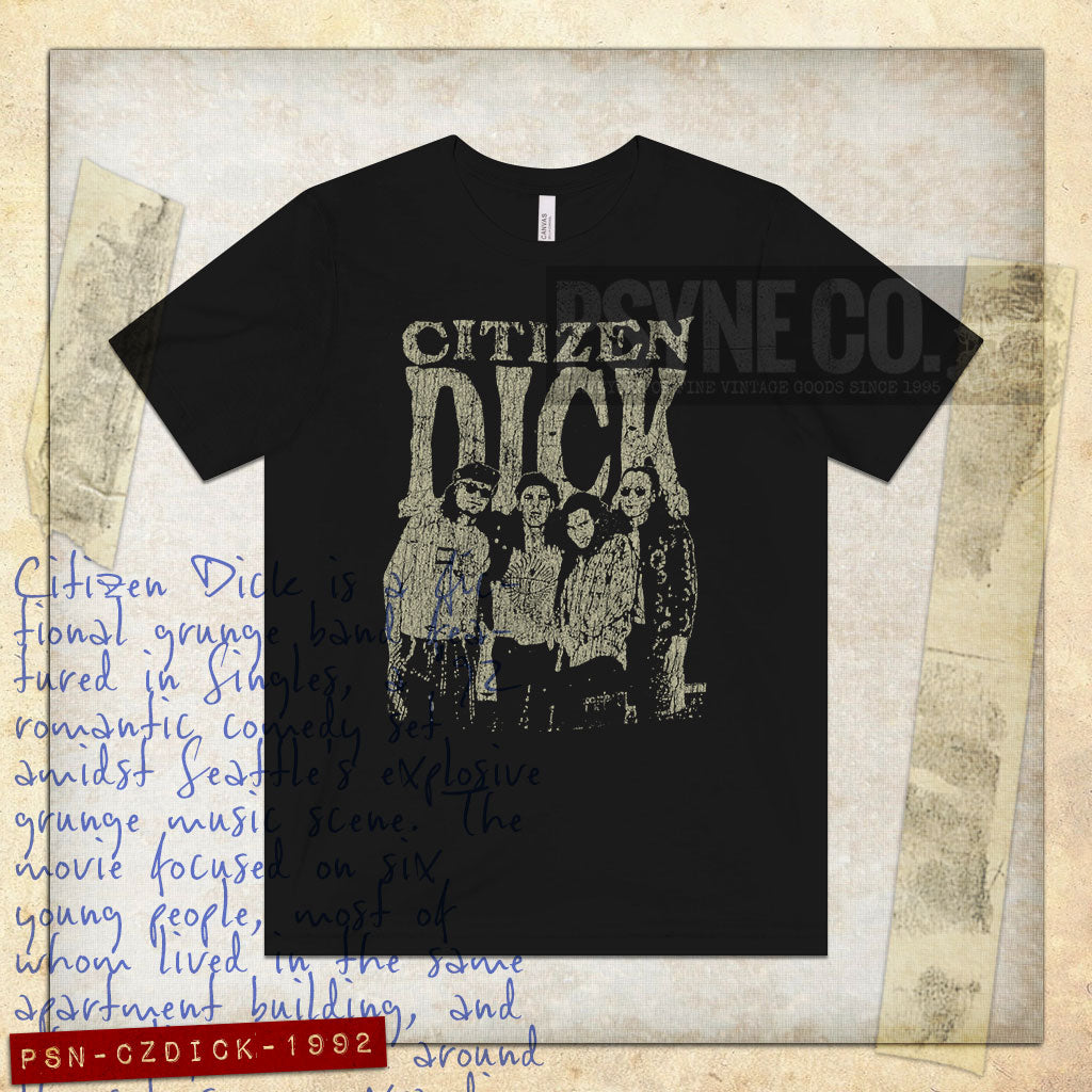 Citizen Dick 1992 F/B Vintage Men’s T-Shirt
