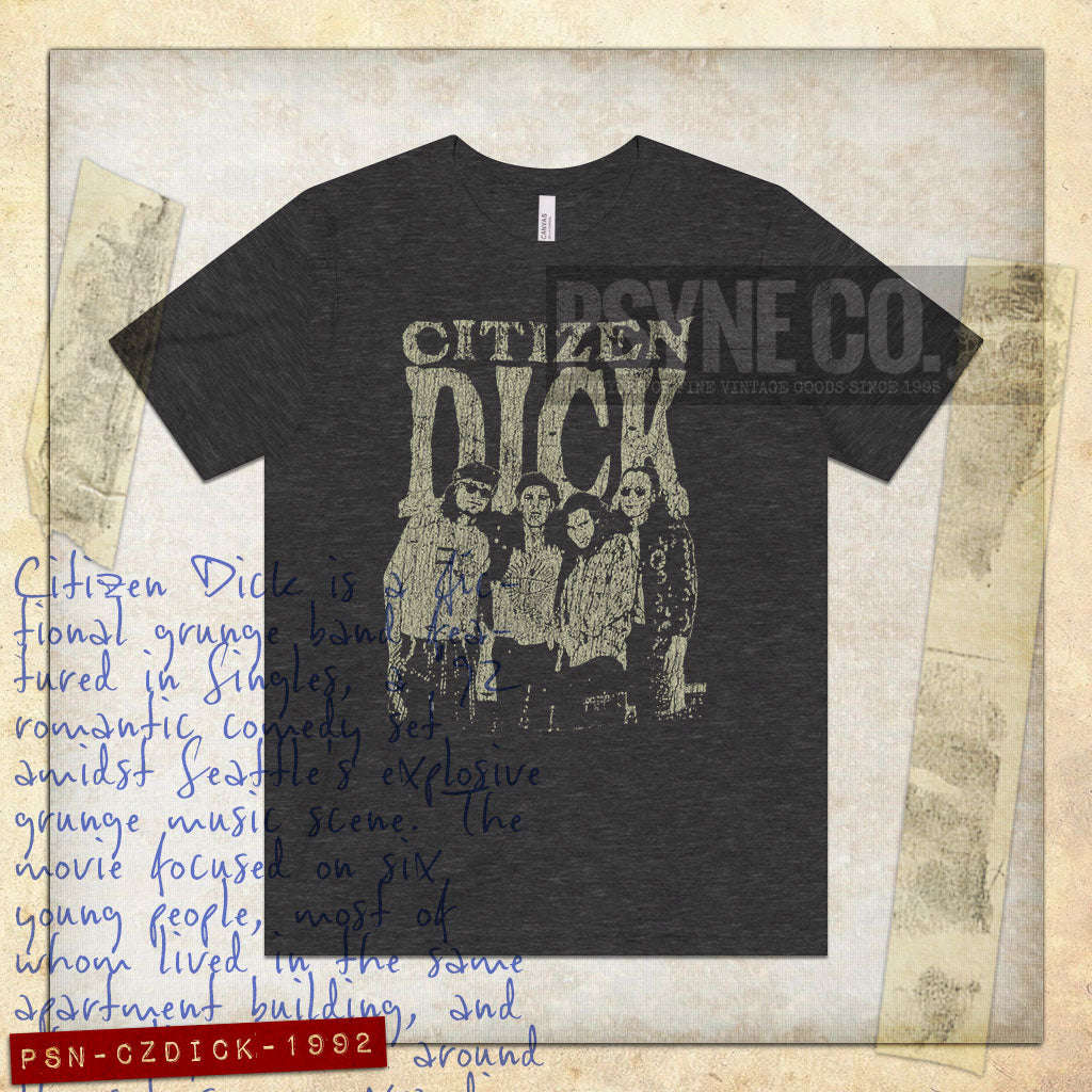 Citizen Dick 1992 F/B Vintage Men’s T-Shirt
