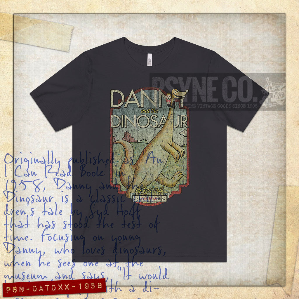 Danny and the Dinosaur 1958 Vintage Men's T-Shirt