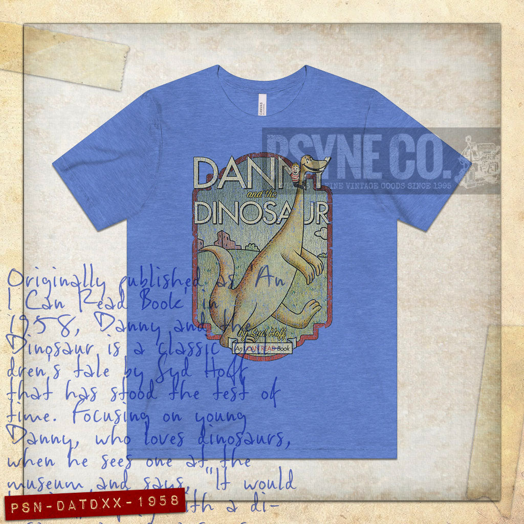 Danny and the Dinosaur 1958 Vintage Men's T-Shirt