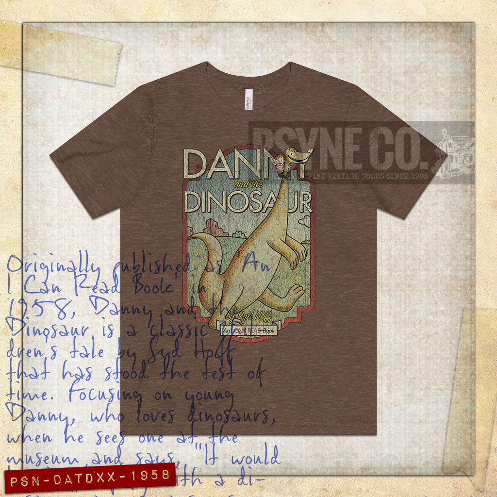 Danny and the Dinosaur 1958 Vintage Men's T-Shirt