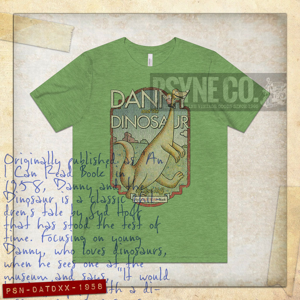 Danny and the Dinosaur 1958 Vintage Men's T-Shirt