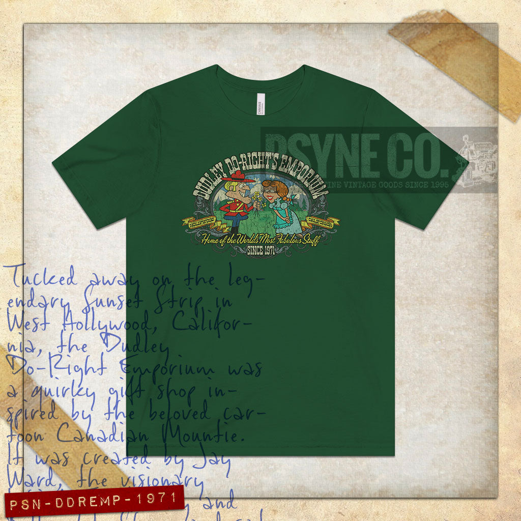 Dudley Do-Right’s Emporium 1971 Vintage Men’s T-Shirt