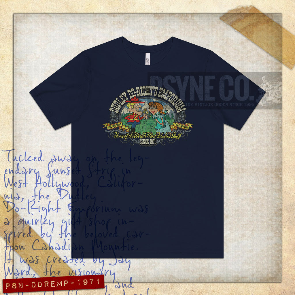 Dudley Do-Right’s Emporium 1971 Vintage Men’s T-Shirt