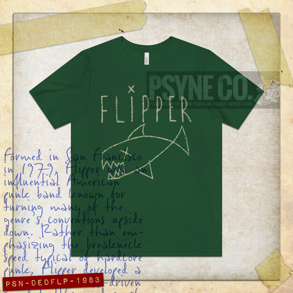 Dead Flipper 1993 Vintage Men's T-Shirt