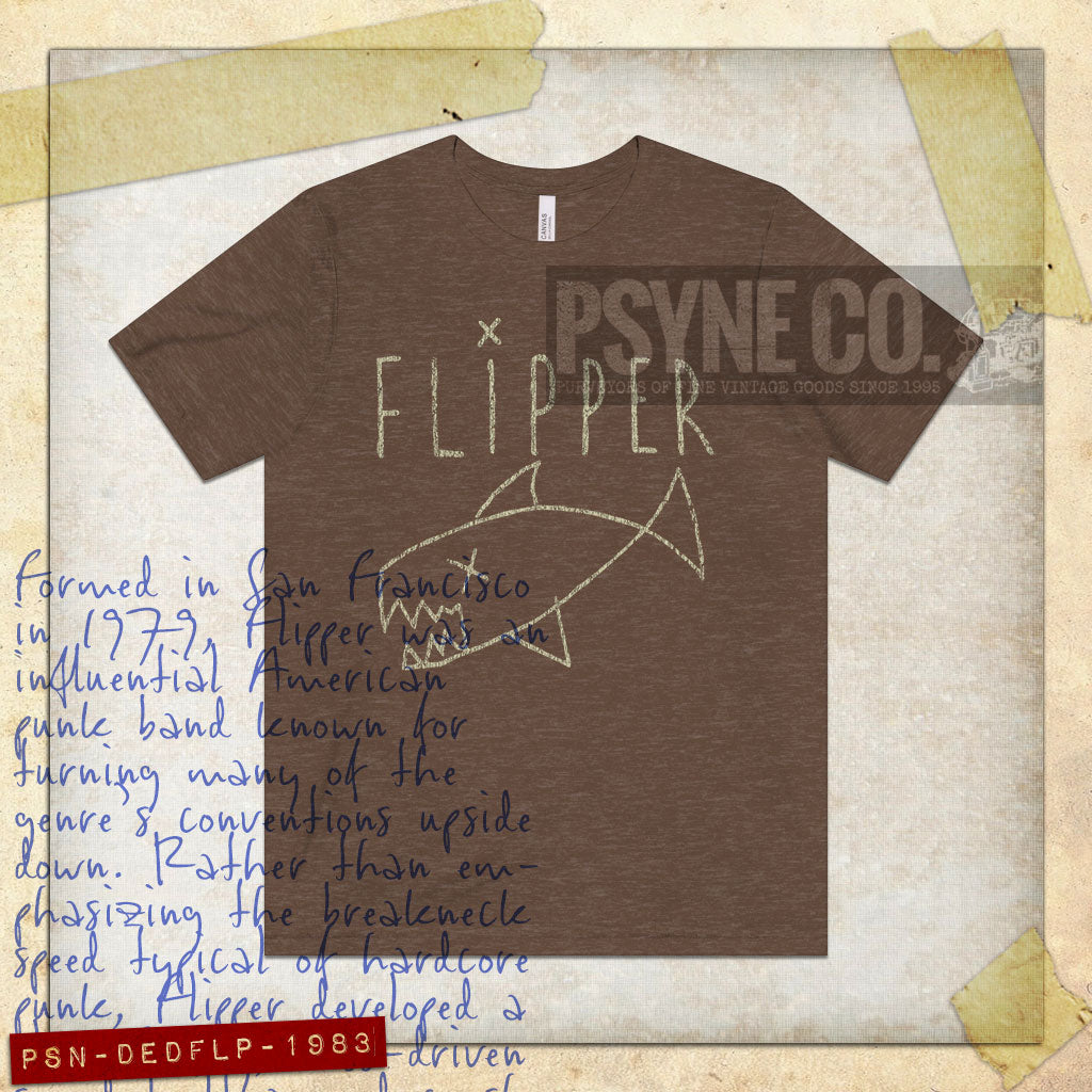 Dead Flipper 1993 Vintage Men's T-Shirt