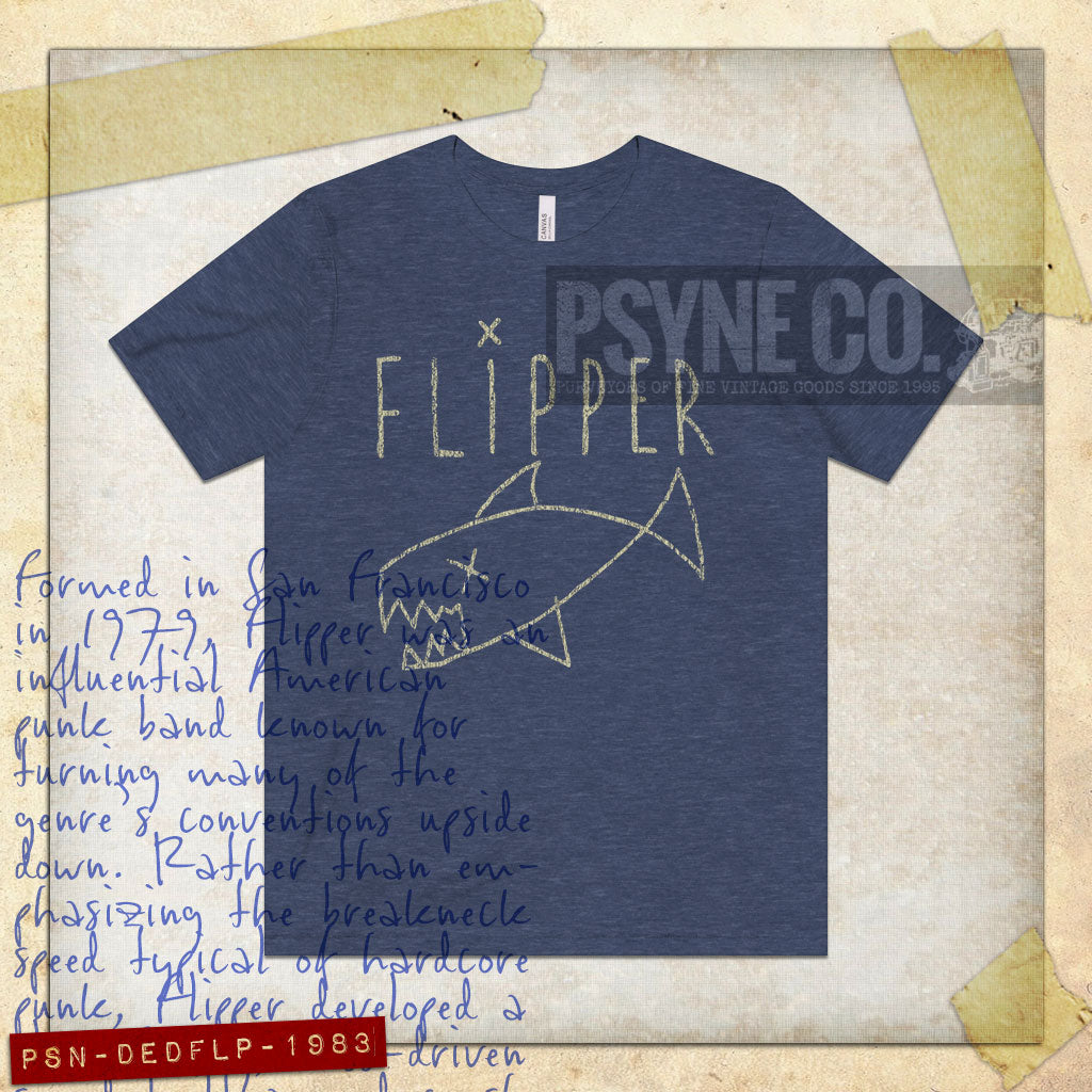 Dead Flipper 1993 Vintage Men's T-Shirt