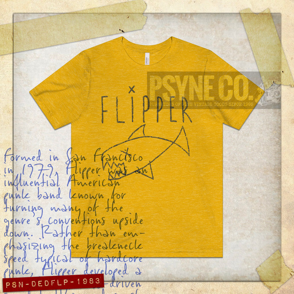 Dead Flipper 1993 Vintage Men's T-Shirt