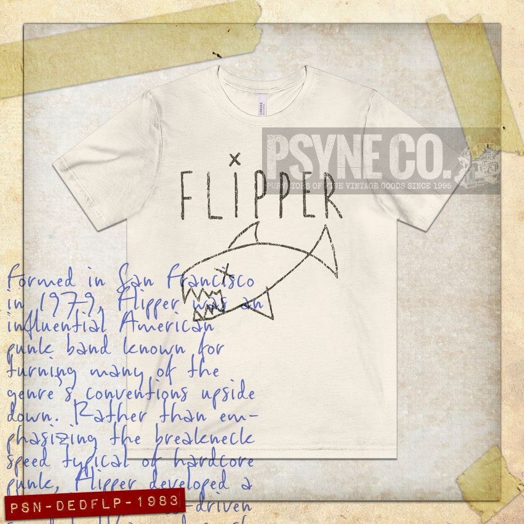 Dead Flipper 1993 Vintage Men's T-Shirt