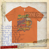 Draft Beer Not People 1980 Vintage Men's T-Shirt