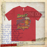 Draft Beer Not People 1980 Vintage Men's T-Shirt