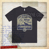 Don't Get Too Deep In Conversation 1944 Vintage Men's T-Shirt