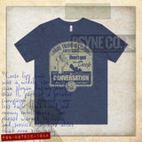 Don't Get Too Deep In Conversation 1944 Vintage Men's T-Shirt