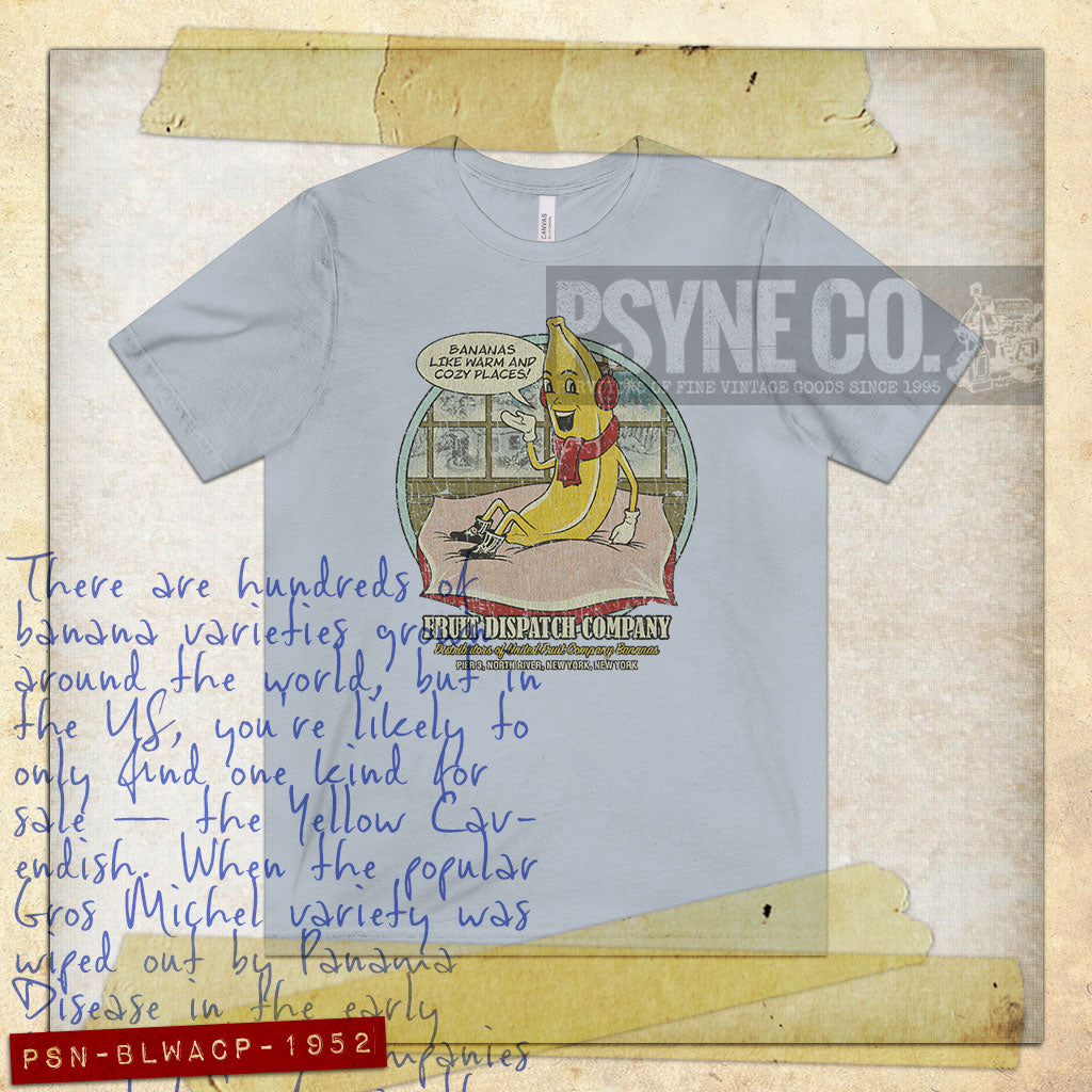 Bananas Like Warm and Cozy Places 1952 Vintage Men's T-Shirt