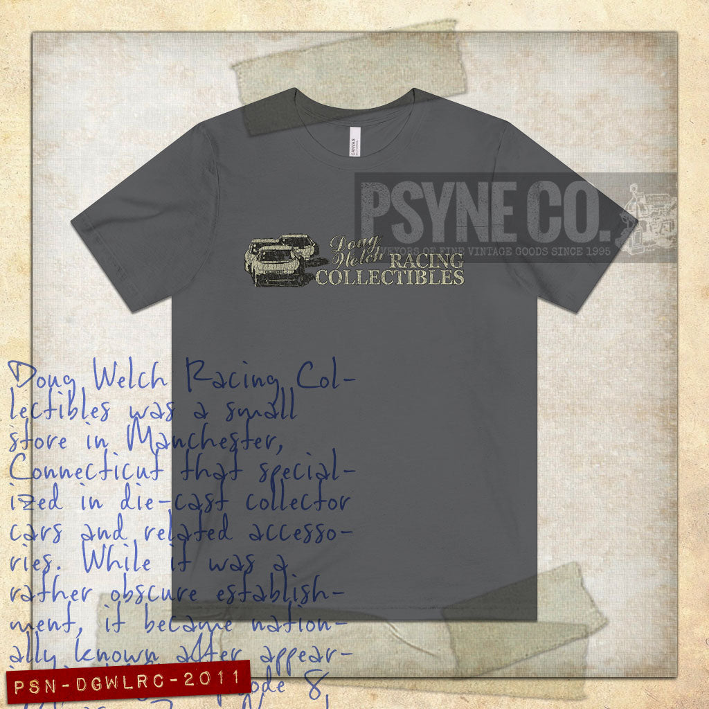 Doug Welch Racing Collectibles 2011 Vintage Men's T-Shirt