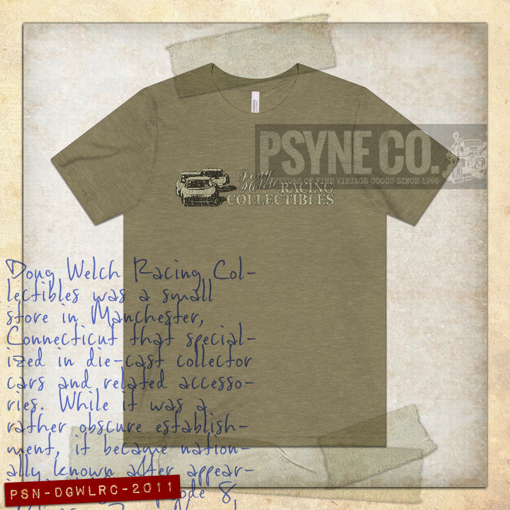 Doug Welch Racing Collectibles 2011 Vintage Men's T-Shirt