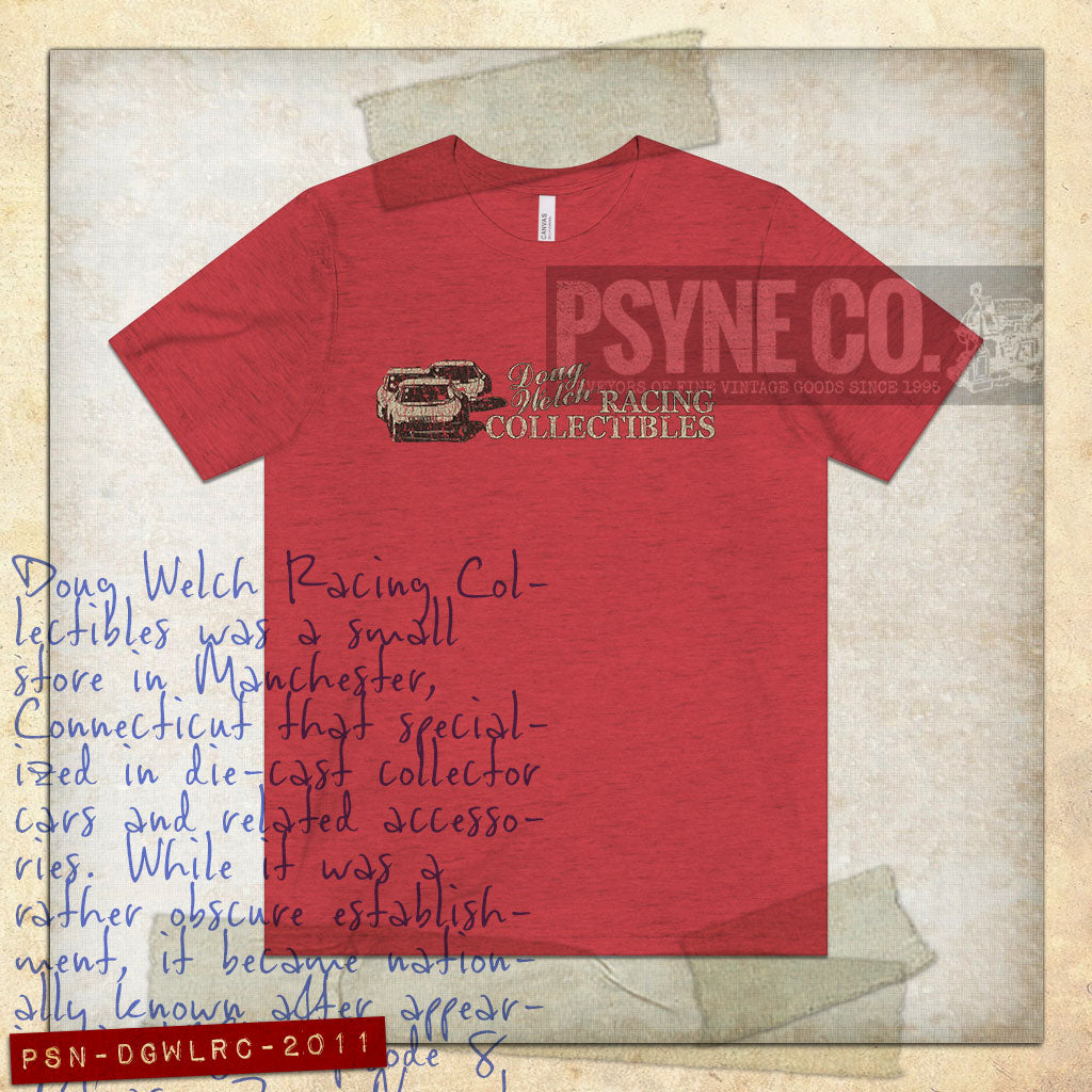 Doug Welch Racing Collectibles 2011 Vintage Men's T-Shirt