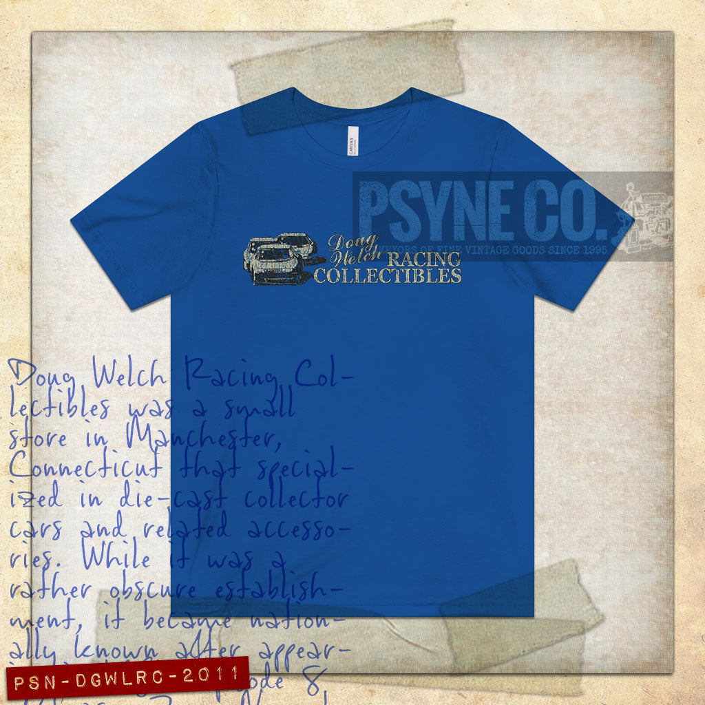 Doug Welch Racing Collectibles 2011 Vintage Men's T-Shirt