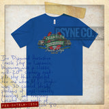 Diamond Horseshoe Truck Stop Laramie 1954 Vintage Men's T-Shirt
