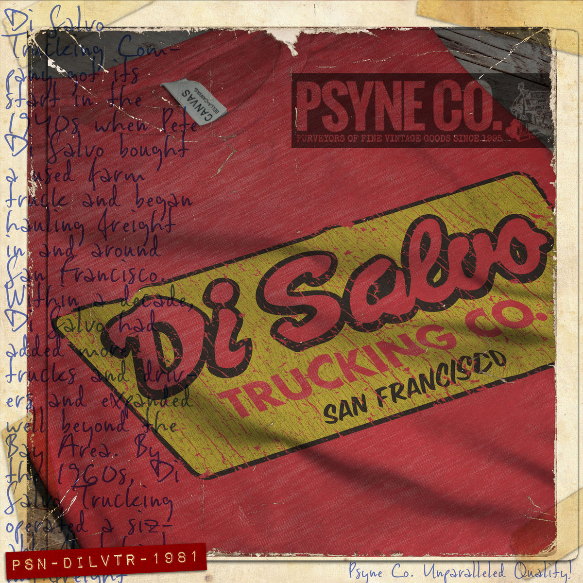 Di Salvo Trucking Co. 1948 Vintage Men's T-Shirt