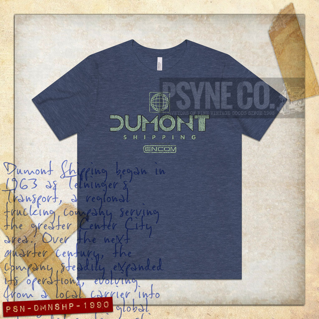 Dumont Shipping 1990 Vintage Men’s T-Shirt