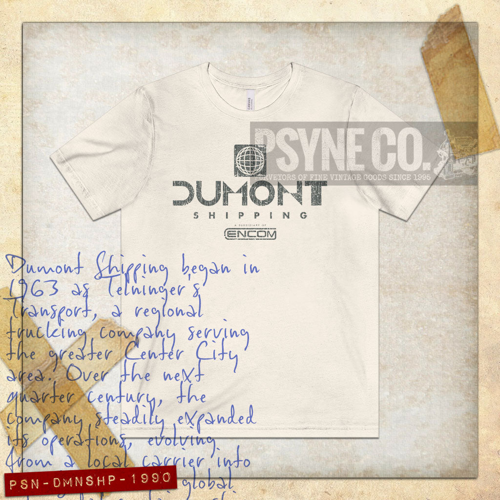 Dumont Shipping 1990 Vintage Men’s T-Shirt