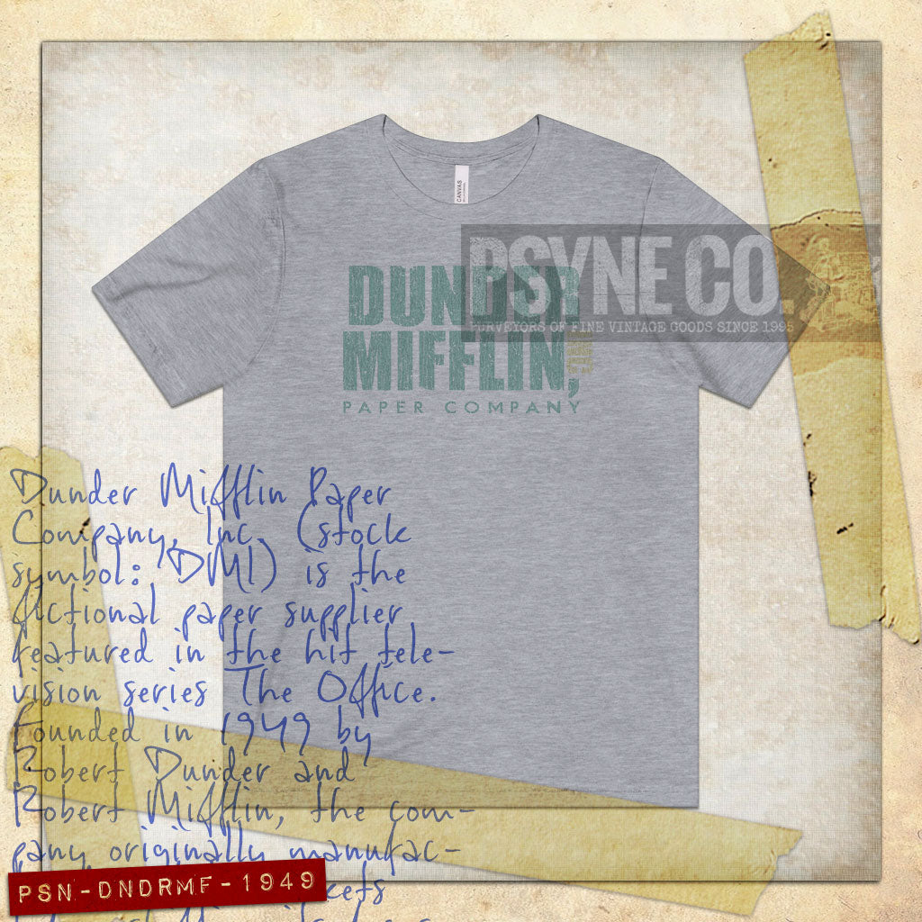 Dunder Mifflin Paper Company 1949 Vintage Men's T-Shirt