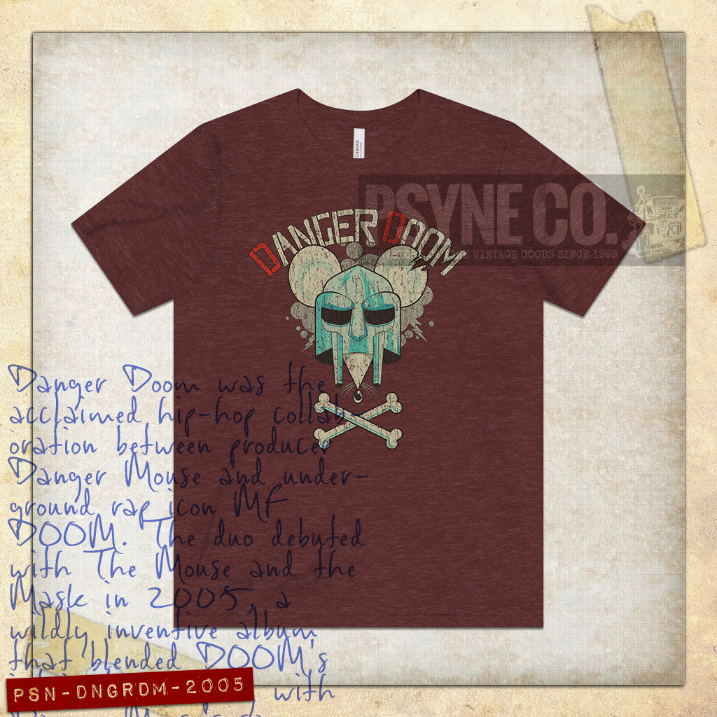 Danger Doom 2005 Vintage Men's T-Shirt