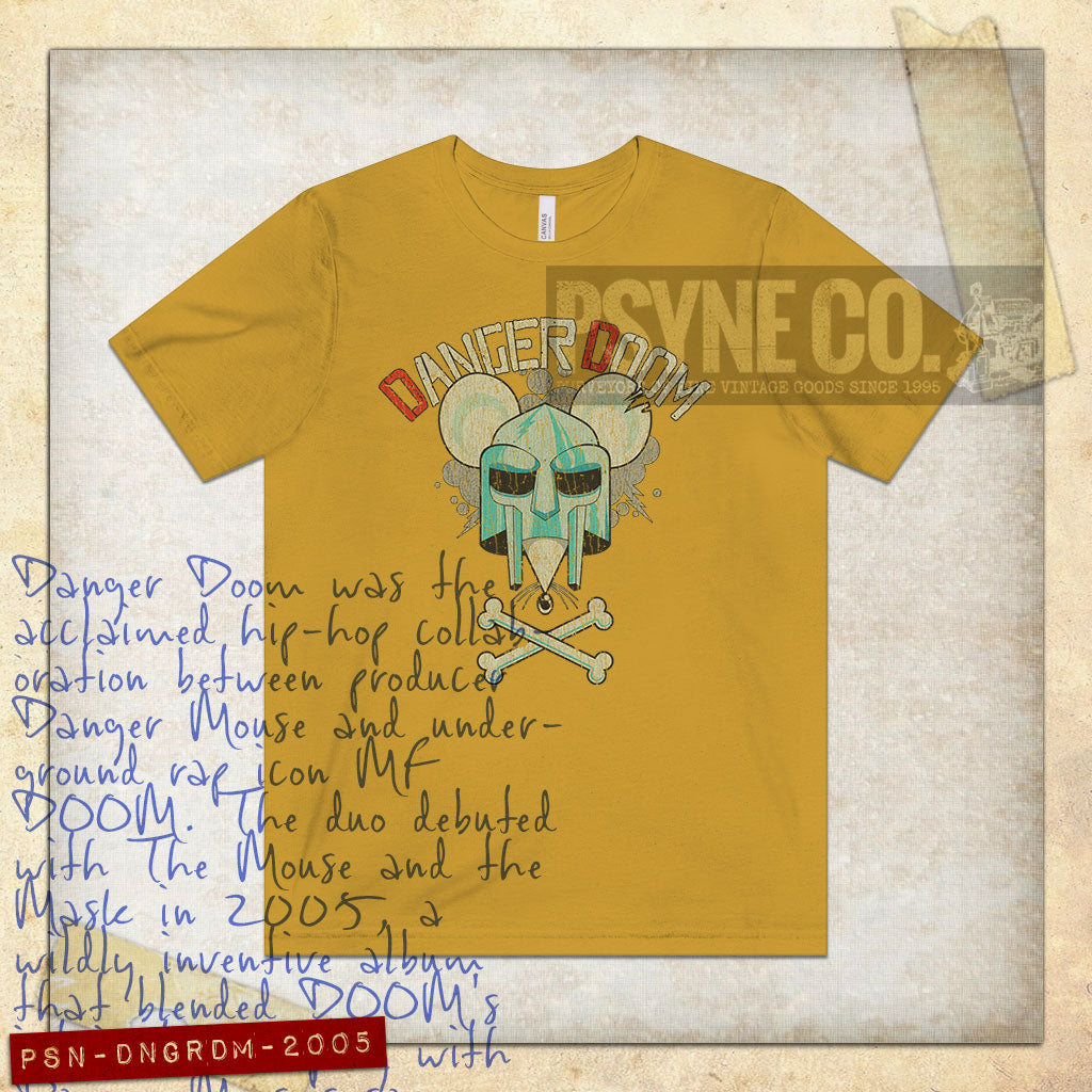 Danger Doom 2005 Vintage Men's T-Shirt