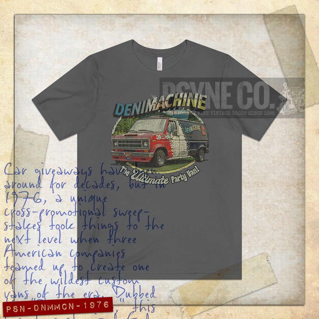 Denimachine Ultimate Party Van 1976 Vintage Men’s T-Shirt
