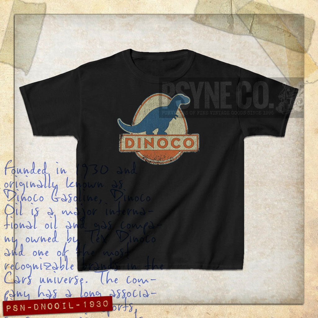 Dinoco Oil 1930 Vintage Kid's T-Shirt