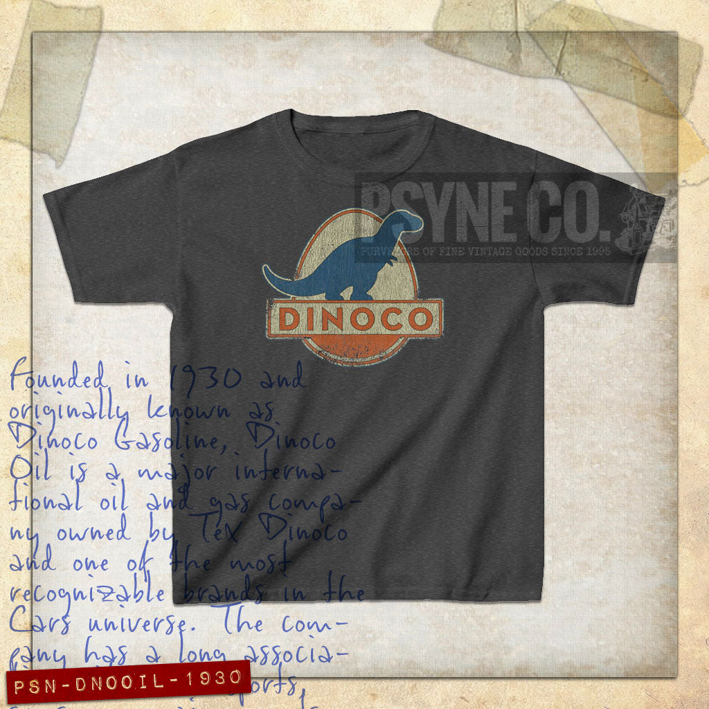Dinoco Oil 1930 Vintage Kid's T-Shirt