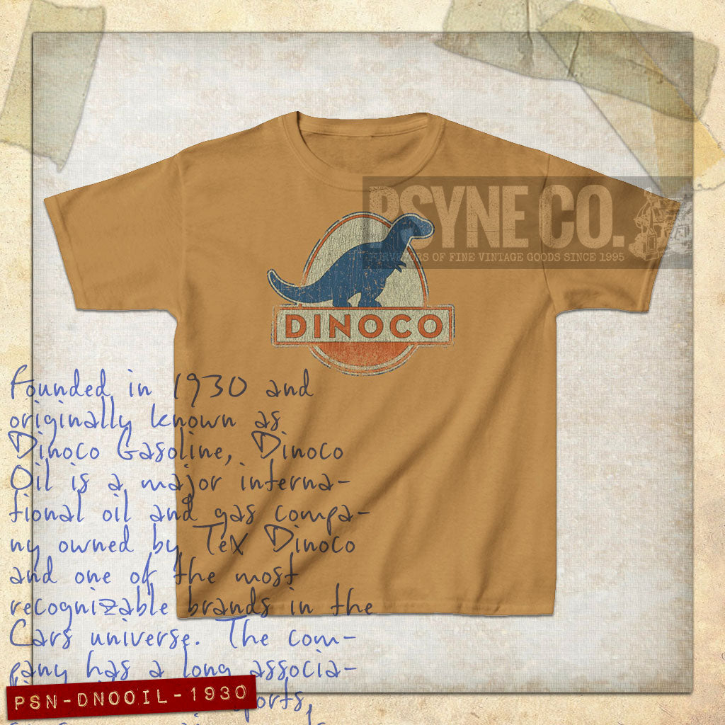 Dinoco Oil 1930 Vintage Kid's T-Shirt