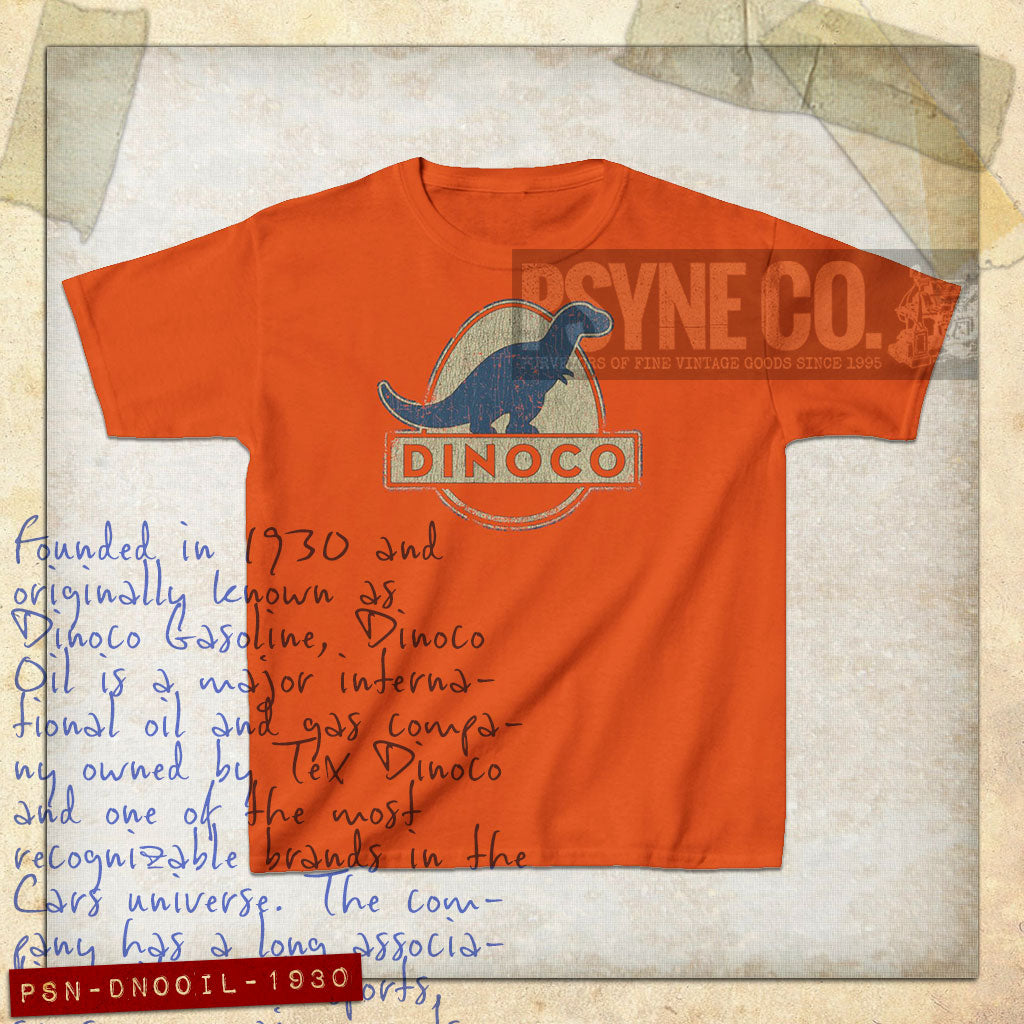 Dinoco Oil 1930 Vintage Kid's T-Shirt
