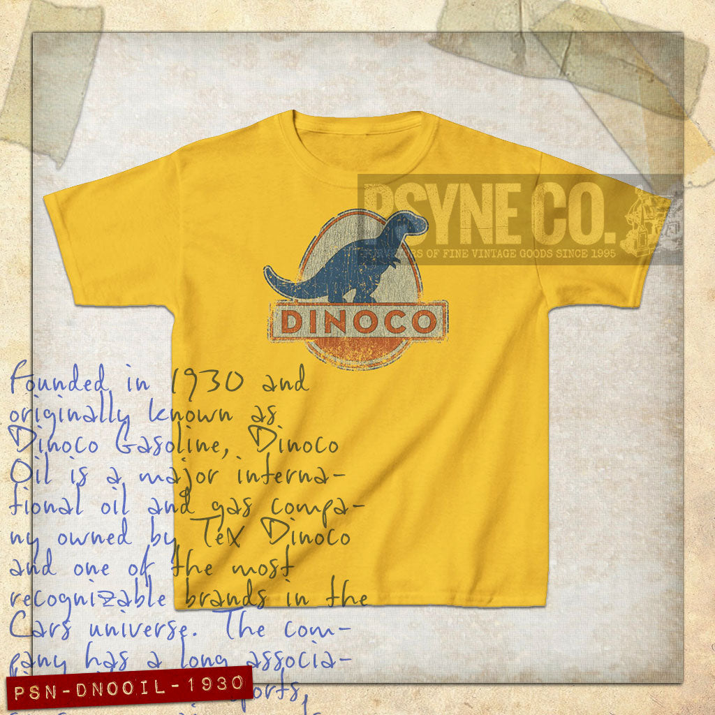 Dinoco Oil 1930 Vintage Kid's T-Shirt
