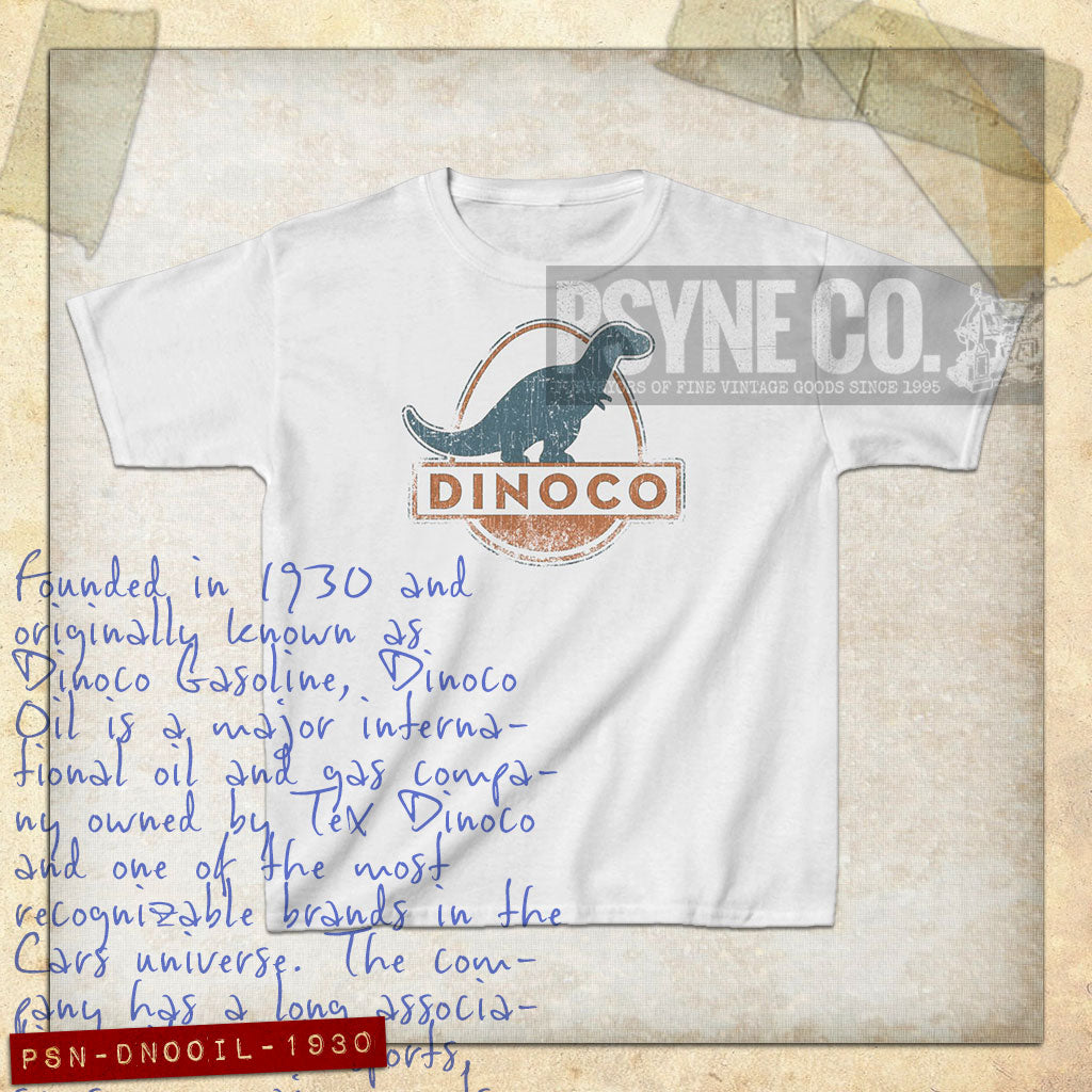 Dinoco Oil 1930 Vintage Kid's T-Shirt