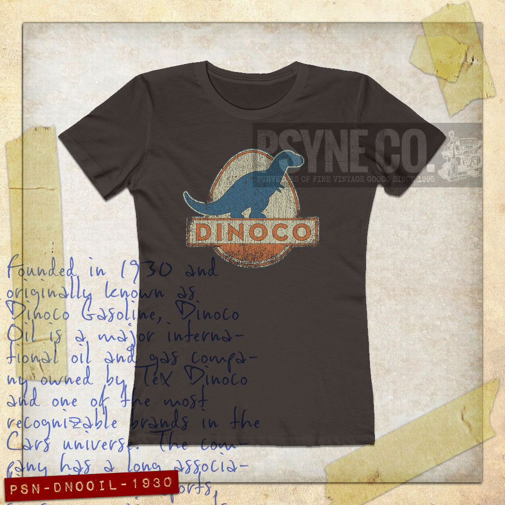 Dinoco Oil 1930 Vintage Women's T-Shirt