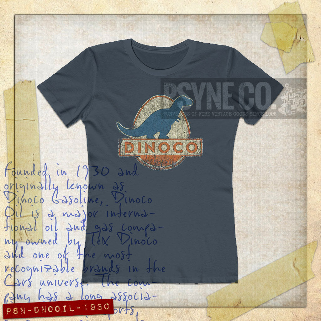 Dinoco Oil 1930 Vintage Women's T-Shirt