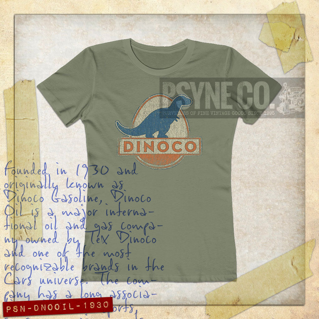 Dinoco Oil 1930 Vintage Women's T-Shirt